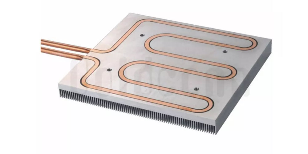 How Can You Describe The Working Of The Water-Cooled Heat Sink?